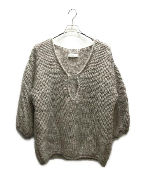 enrica（エンリカ）enrica (エンリカ) PIN LOOSE プルオーバー ベージュ サイズ:Fの古着・服飾アイテム