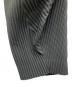 中古・古着 HOMME PLISSE ISSEY MIYAKE (オム プリッセ イッセイ ミヤケ) W ARC プリーツパンツ ブラック サイズ:3：23000円