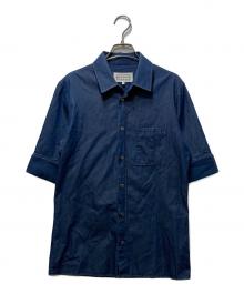 Maison Margiela（メゾンマルジェラ）の古着「ハーフスリーブデニムシャツ」｜インディゴ