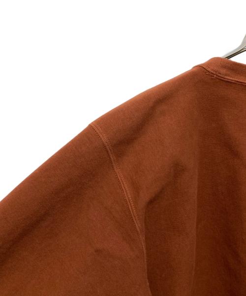 AURALEE（オーラリー）AURALEE (オーラリー) SUPER MILLED SWEAT P/O ブラウン サイズ:4の古着・服飾アイテム