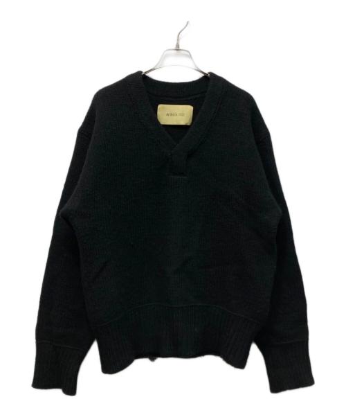 AVIREX 7522（アヴィレックス）AVIREX 7522 (アヴィレックス) COMMAND KNIT “BLACK“ ブラック サイズ:Lの古着・服飾アイテム