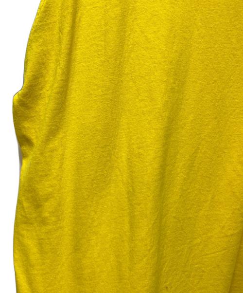 stussy（ステューシー）stussy (ステューシー) ラグランTEE ブルー×イエロー サイズ:Mの古着・服飾アイテム