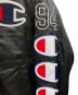 中古・古着 Supreme (シュプリーム) Champion (チャンピオン) Hooded Satin Varsity Jacket ブラック サイズ:M：18000円
