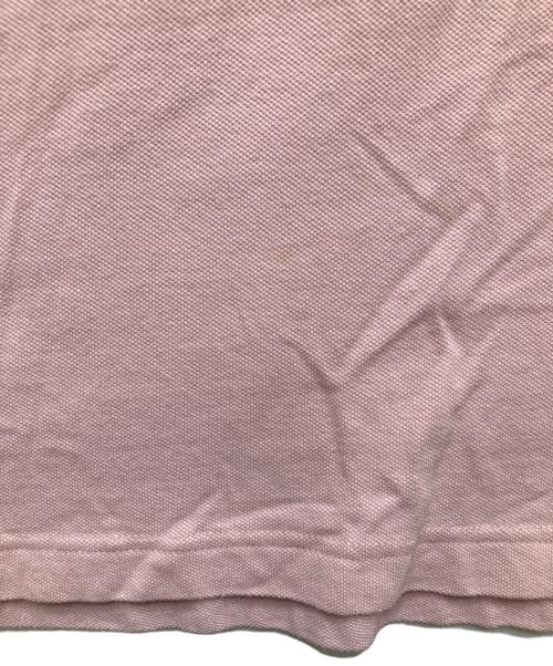 PALACE（パレス）PALACE (パレス) POUR DON POLO（プアー ドン ポロ） 半袖ポロシャツ ピンク サイズ:XLの古着・服飾アイテム