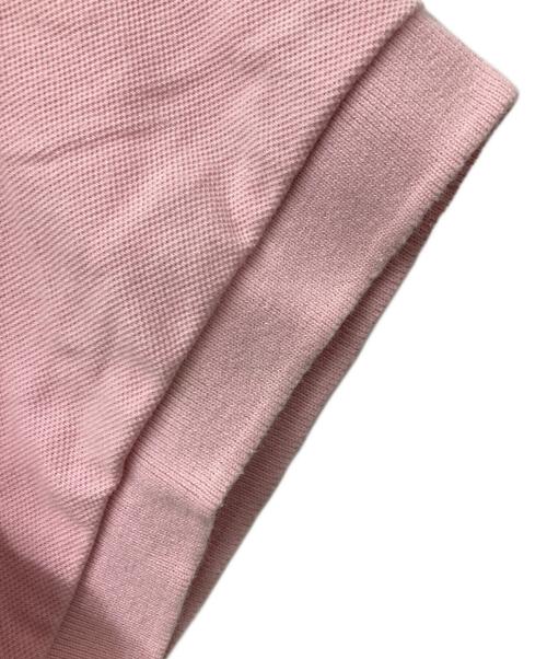 PALACE（パレス）PALACE (パレス) POUR DON POLO（プアー ドン ポロ） 半袖ポロシャツ ピンク サイズ:XLの古着・服飾アイテム