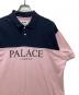 中古・古着 PALACE (パレス) POUR DON POLO（プアー ドン ポロ） 半袖ポロシャツ ピンク サイズ:XL：7000円