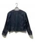 Traditional Weatherwear (トラディショナルウェザーウェア) ARKLEY ノーカラーデニムジャケット インディゴ サイズ:SIZE 32：15000円