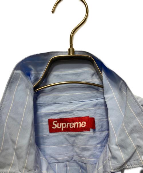 SUPREME（シュプリーム）SUPREME (シュプリーム) Stripe S/S Pajama Shirt ブルー サイズ:Sの古着・服飾アイテム