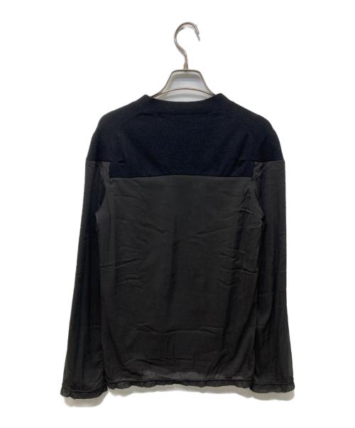 COMME des GARCONS（コムデギャルソン）COMME des GARCONS (コムデギャルソン) レイヤードカーディガン ブラック サイズ:Lの古着・服飾アイテム