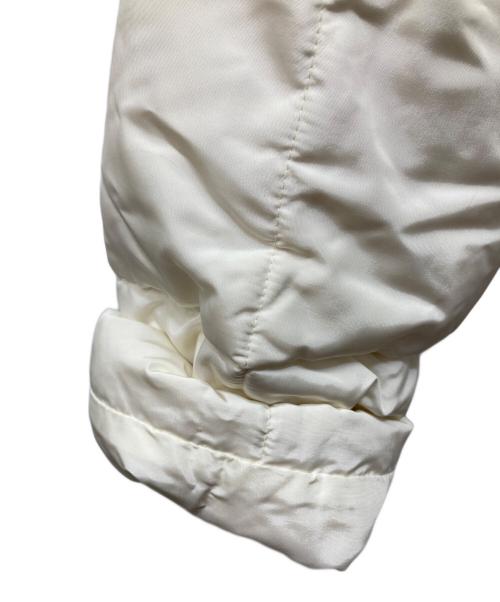 Max Mara WEEK END LINE（マックスマーラ ウイークエンドライン）MAX MARA WEEK END LINE (マックスマーラ ウイークエンドライン) ファー付ロングダウンコート アイボリー サイズ:38 未使用品の古着・服飾アイテム