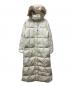 MAX MARA WEEK END LINE（マックスマーラ ウイークエンドライン）の古着「ファー付ロングダウンコート」｜アイボリー