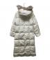 MAX MARA WEEK END LINE (マックスマーラ ウイークエンドライン) ファー付ロングダウンコート アイボリー サイズ:38 未使用品：20000円