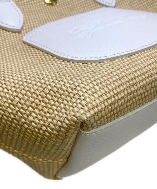 LONGCHAMP（ロンシャン）LONGCHAMP (ロンシャン) ル プリアージュR コレクション XS バスケットバッグ ベージュの古着・服飾アイテム