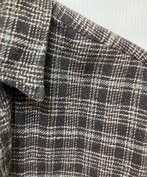 RRL（ダブルアールエル）RRL (ダブルアールエル) 三ツ星タグ チェックシャツ ブラウン サイズ:SIZE Mの古着・服飾アイテム