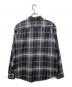 Supreme (シュプリーム) 2023FW Plaid Flannel Shirt グレー×ブラック サイズ:M：13000円