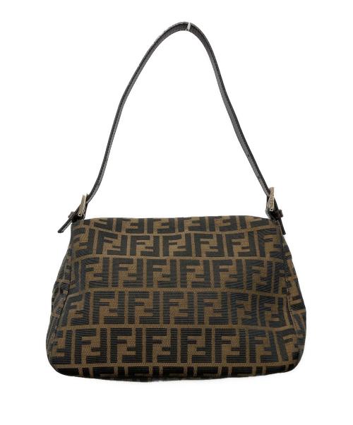FENDI（フェンディ）FENDI (フェンディ) ズッカ柄 マンマバケット ブラウンの古着・服飾アイテム