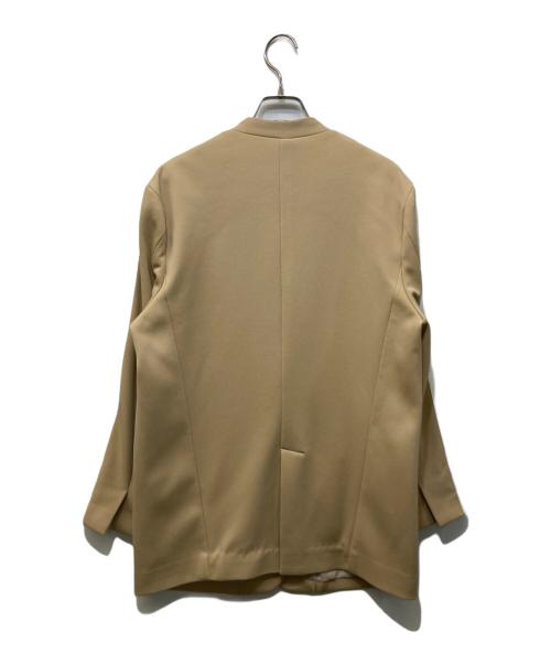 L'appartement（アパルトモン）L'Appartement (アパルトモン) Americana (アメリカーナ) Jersey No Collar Jacket ベージュ サイズ:不明の古着・服飾アイテム