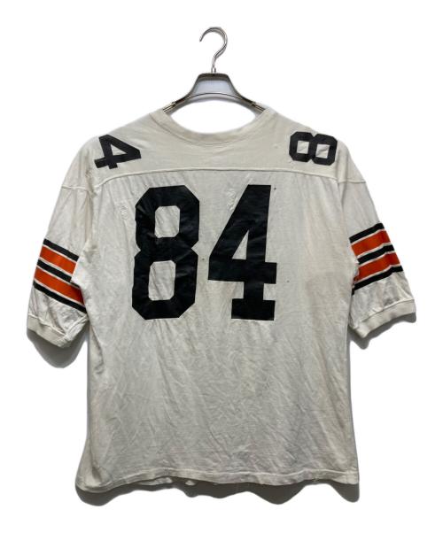 Champion（チャンピオン）Champion (チャンピオン) 60’sナンバリングフットボールシャツ ホワイト サイズ:不明の古着・服飾アイテム