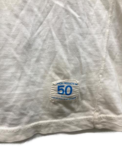 Champion（チャンピオン）Champion (チャンピオン) 60’sナンバリングフットボールシャツ ホワイト サイズ:不明の古着・服飾アイテム