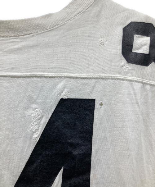 Champion（チャンピオン）Champion (チャンピオン) 60’sナンバリングフットボールシャツ ホワイト サイズ:不明の古着・服飾アイテム