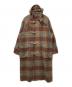 POLO RALPH LAUREN（ポロ・ラルフローレン）の古着「チェックダッフルコート」｜ブラウン