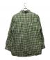 ANCELLM (アンセルム) C/R CHECK OVER SHIRT グリーン サイズ:2：20000円