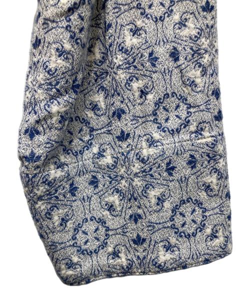 OUTIL（ウティ）OUTIL (ウティ) CHEMISIER AUGNAT ブルー×ホワイト サイズ:3の古着・服飾アイテム