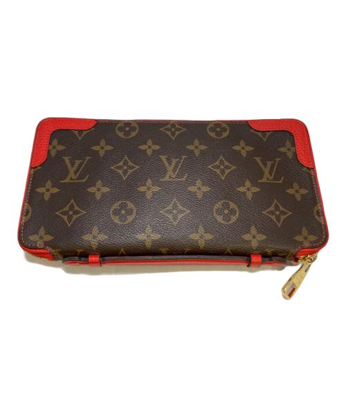 LOUIS VUITTON（ルイ ヴィトン）LOUIS VUITTON (ルイ ヴィトン) デイリーオーガナイザー レッド×ブラウンの古着・服飾アイテム