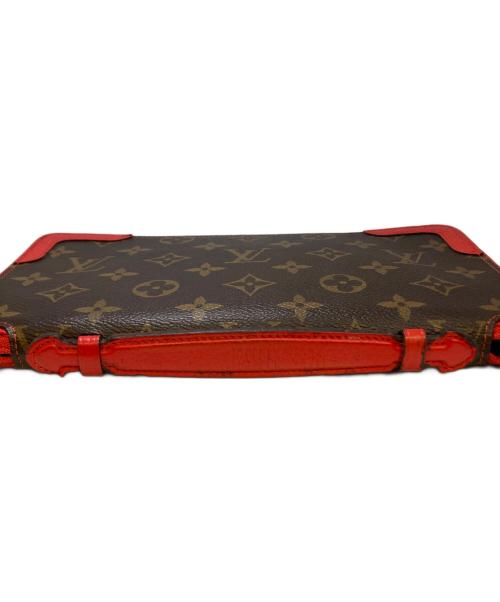 LOUIS VUITTON（ルイ ヴィトン）LOUIS VUITTON (ルイ ヴィトン) デイリーオーガナイザー レッド×ブラウンの古着・服飾アイテム