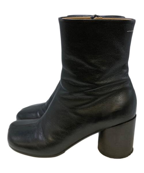 MM6 Maison Margiela（エムエムシックスメゾンマルジェラ）MM6 Maison Margiela (エムエムシックスメゾンマルジェラ) アナトミックブーツ ブラック サイズ:23.5の古着・服飾アイテム