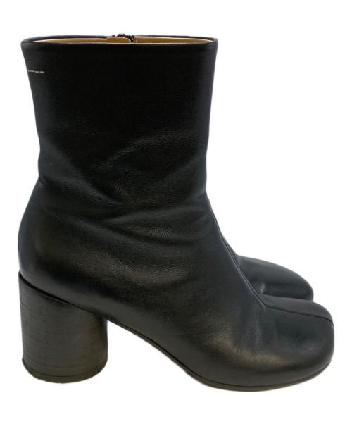 MM6 Maison Margiela（エムエムシックスメゾンマルジェラ）MM6 Maison Margiela (エムエムシックスメゾンマルジェラ) アナトミックブーツ ブラック サイズ:23.5の古着・服飾アイテム