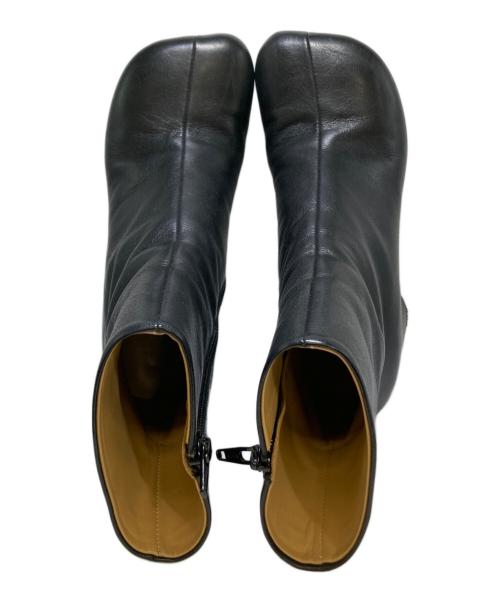 MM6 Maison Margiela（エムエムシックスメゾンマルジェラ）MM6 Maison Margiela (エムエムシックスメゾンマルジェラ) アナトミックブーツ ブラック サイズ:23.5の古着・服飾アイテム
