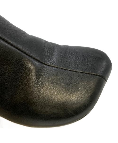 MM6 Maison Margiela（エムエムシックスメゾンマルジェラ）MM6 Maison Margiela (エムエムシックスメゾンマルジェラ) アナトミックブーツ ブラック サイズ:23.5の古着・服飾アイテム