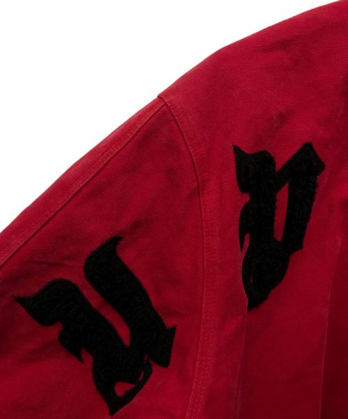 SUPREME（シュプリーム）Supreme (シュプリーム) Old English Canvas Work Jacket レッド サイズ:Lの古着・服飾アイテム