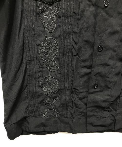 WACKO MARIA（ワコマリア）WACKO MARIA (ワコマリア) 56 TATTOO STUDIO CUBA SHIRT ブラック サイズ:Mの古着・服飾アイテム