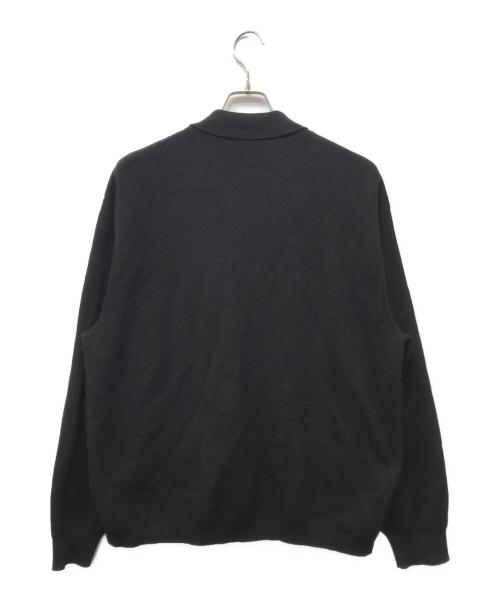 SUPREME（シュプリーム）Supreme (シュプリーム) Crochet Zip Up Cardigan ブラック サイズ:XLの古着・服飾アイテム