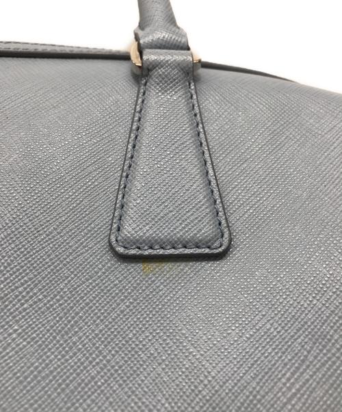 PRADA（プラダ）PRADA (プラダ) サフィアーノ 2WAYミニボストンバッグ ブルーの古着・服飾アイテム