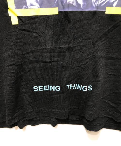OFFWHITE（オフホワイト）OFFWHITE (オフホワイト) Seeing Things Caravaggio T-Shirt ブラック サイズ:Lの古着・服飾アイテム