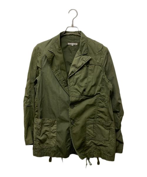Rebuild by Needles（リビルドバイニードルス）Rebuild by Needles (リビルドバイニードルス) 再構築ミリタリージャケット オリーブ サイズ:Mの古着・服飾アイテム