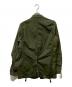 Rebuild by Needles (リビルドバイニードルス) 再構築ミリタリージャケット オリーブ サイズ:M：9000円