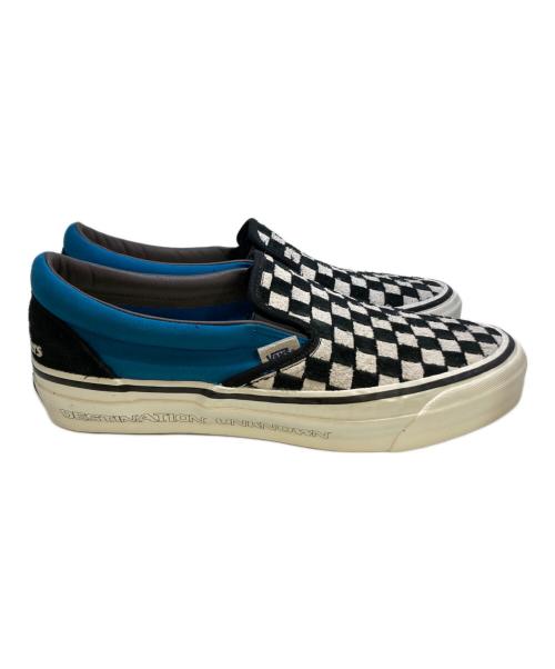 VANS（ヴァンズ）VANS (ヴァンズ) Liberaiders (リベレイダース) Slip-On Reissue83 ホワイト×ブラック×ブルー サイズ:10の古着・服飾アイテム