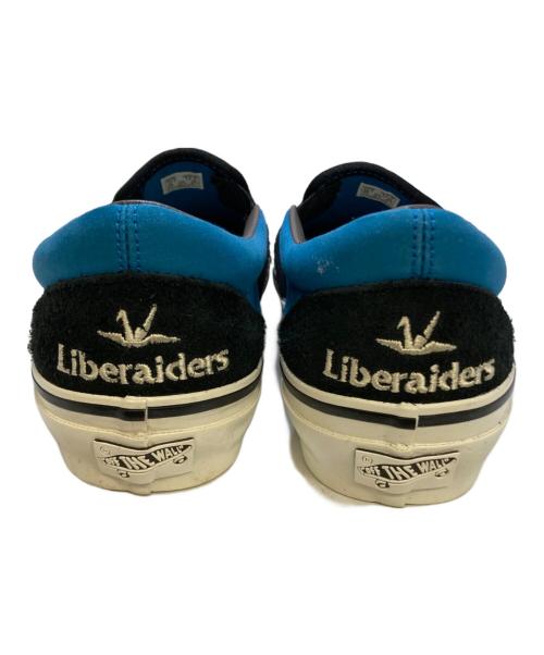 VANS（ヴァンズ）VANS (ヴァンズ) Liberaiders (リベレイダース) Slip-On Reissue83 ホワイト×ブラック×ブルー サイズ:10の古着・服飾アイテム