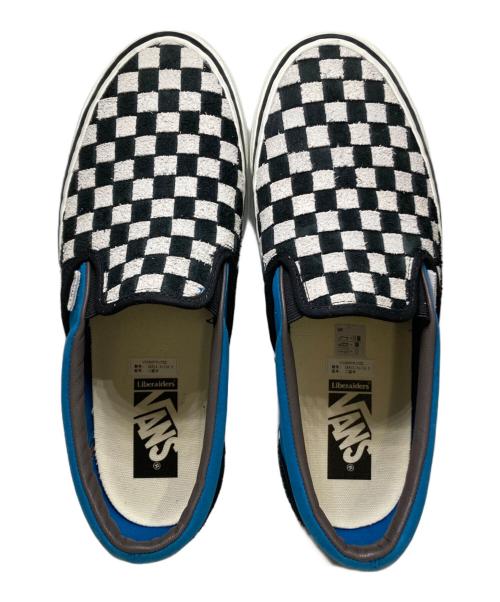 VANS（ヴァンズ）VANS (ヴァンズ) Liberaiders (リベレイダース) Slip-On Reissue83 ホワイト×ブラック×ブルー サイズ:10の古着・服飾アイテム