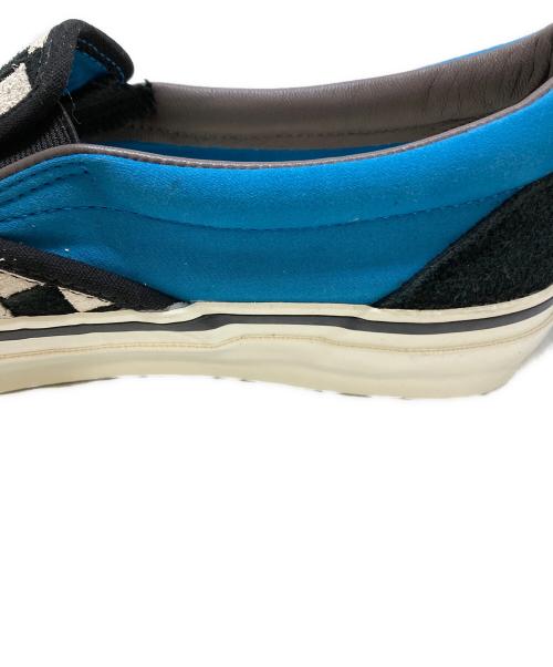 VANS（ヴァンズ）VANS (ヴァンズ) Liberaiders (リベレイダース) Slip-On Reissue83 ホワイト×ブラック×ブルー サイズ:10の古着・服飾アイテム