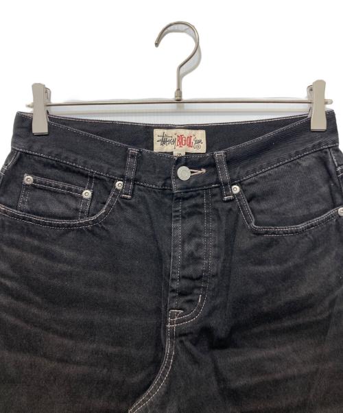 stussy（ステューシー）stussy (ステューシー) Big Ol Jeans VIntage Wash Denim ブラック サイズ:28の古着・服飾アイテム