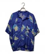 Porter Classic×JOURNAL STANDARDポータークラシック×ジャーナルスタンダード）の古着「SHOWFOLK ALOHA SHIRT」｜ブルー