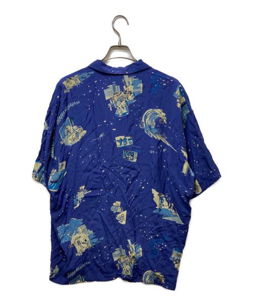 Porter Classic（ポータークラシック）Porter Classic (ポータークラシック) JOURNAL STANDARD (ジャーナルスタンダード) SHOWFOLK ALOHA SHIRT ブルー サイズ:Ⅿの古着・服飾アイテム