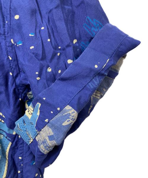 Porter Classic（ポータークラシック）Porter Classic (ポータークラシック) JOURNAL STANDARD (ジャーナルスタンダード) SHOWFOLK ALOHA SHIRT ブルー サイズ:Ⅿの古着・服飾アイテム