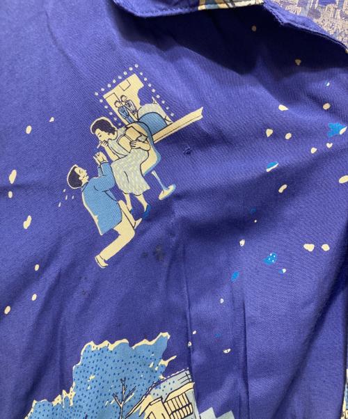 Porter Classic（ポータークラシック）Porter Classic (ポータークラシック) JOURNAL STANDARD (ジャーナルスタンダード) SHOWFOLK ALOHA SHIRT ブルー サイズ:Ⅿの古着・服飾アイテム