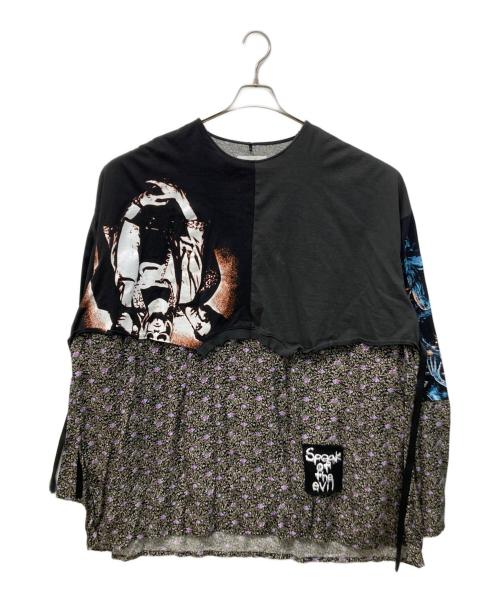 KIDILL（キディル）KIDILL (キディル) PUNK LONG SLEEVE SHIRT ブラック サイズ:Freeの古着・服飾アイテム